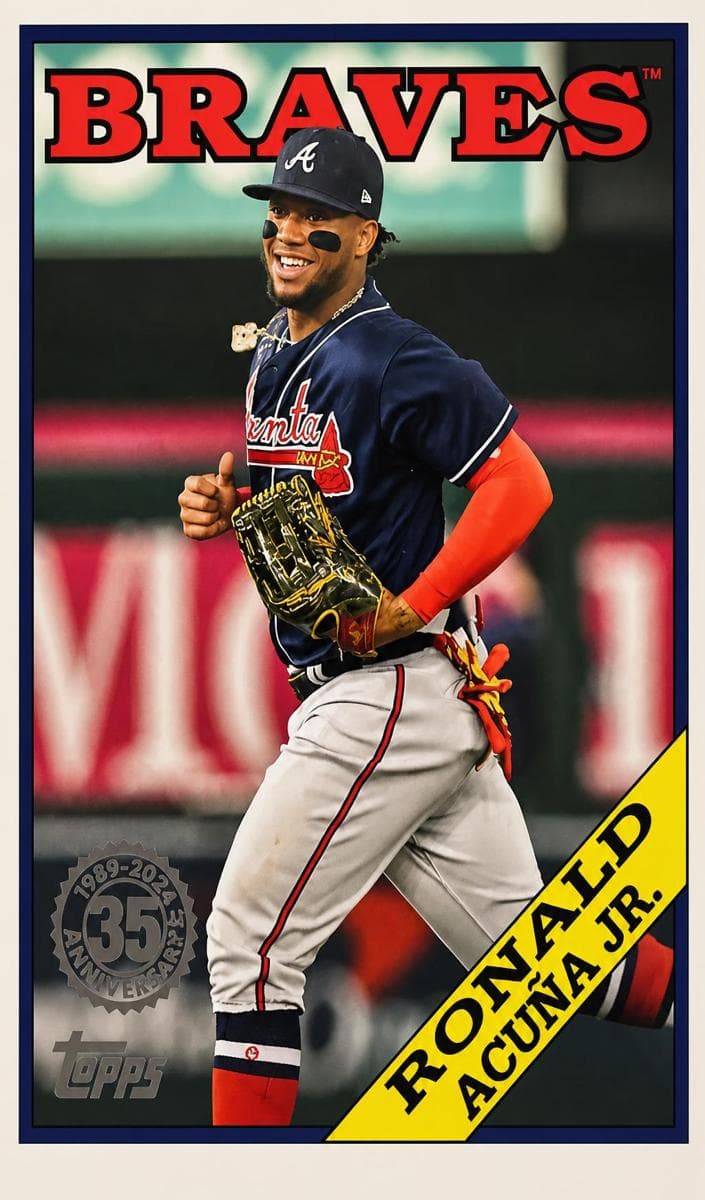 Ronald Acuña Jr. 2023 topps Topps Update