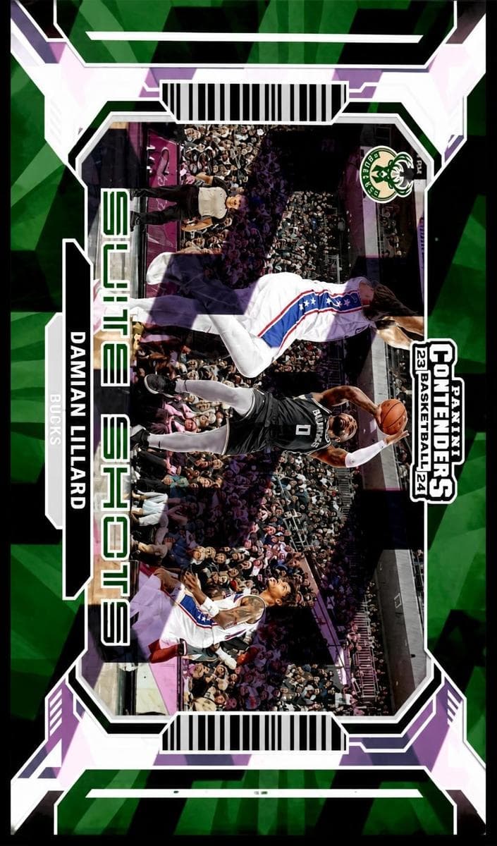Damian Lillard 2023 panini Panini Contenders