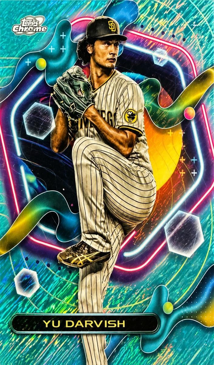 Yu Darvish 2023 topps Topps Cosmic Chrome