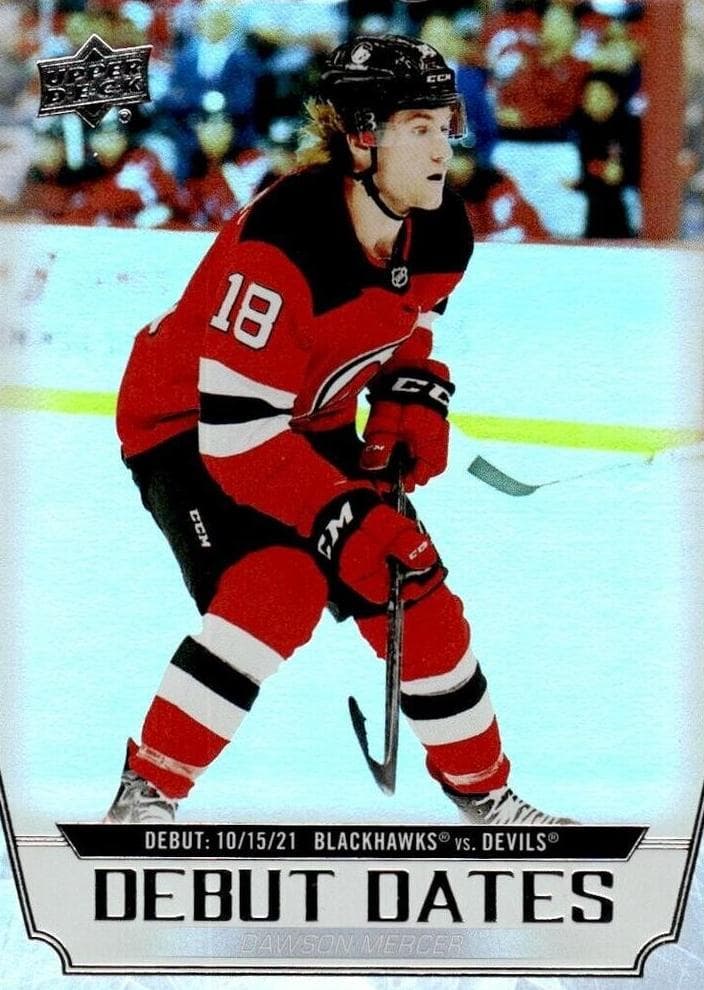Dawson Mercer 2022 upper-deck Upper Deck