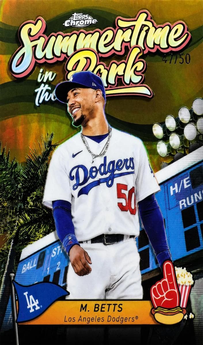 Mookie Betts 2024 topps Topps Chrome