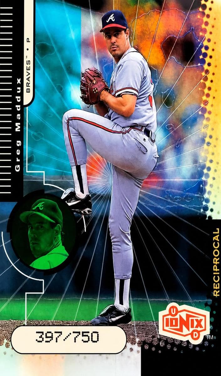 Greg Maddux 1999 unknown UD Ionix