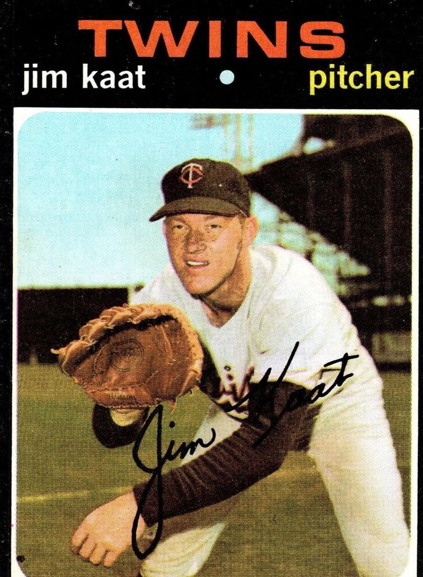 Jim Kaat 1971 topps Topps