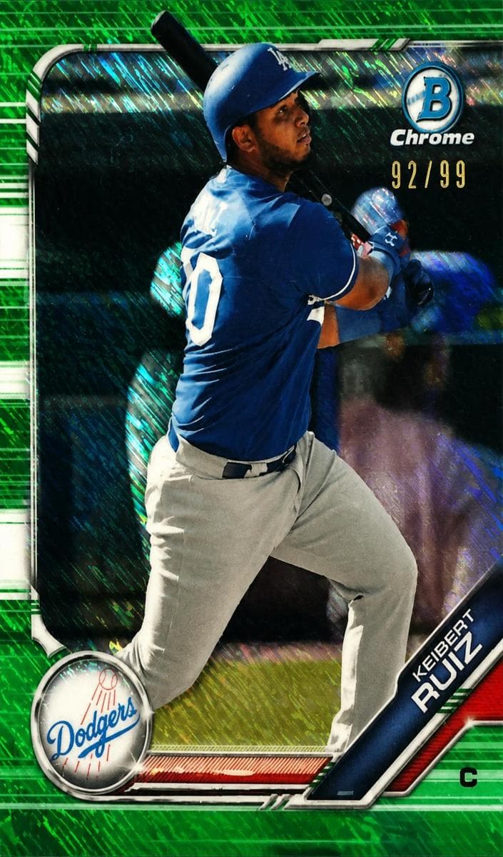 Keibert Ruiz 2019 bowman Bowman Chrome