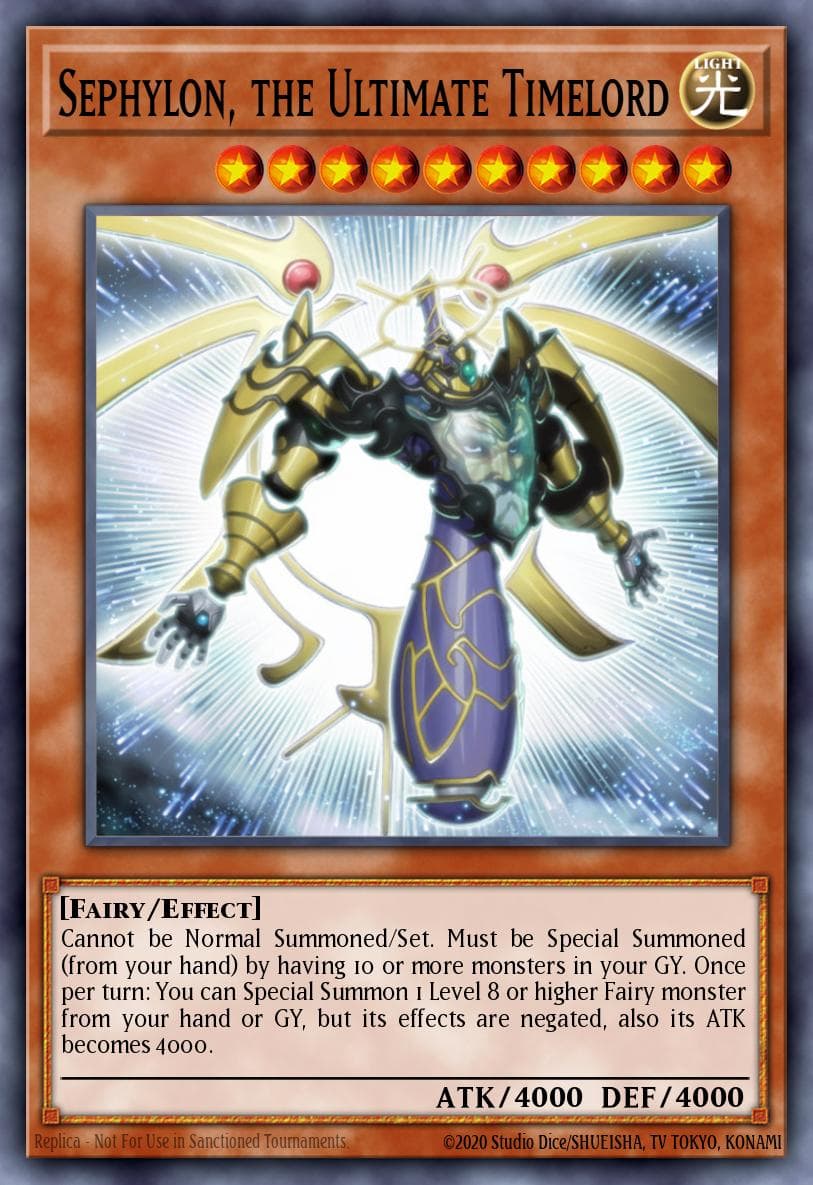 Sephylon, the Ultimate Timelord 2012 Yu-Gi-Oh!