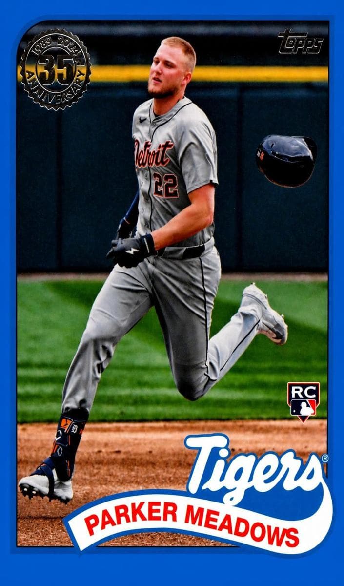 Parker Meadows 2024 topps Topps Update