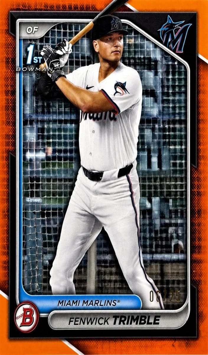 Fenwick Trimble 2024 bowman Bowman Draft