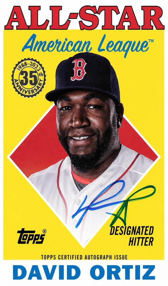 David Ortiz 2023 topps Topps