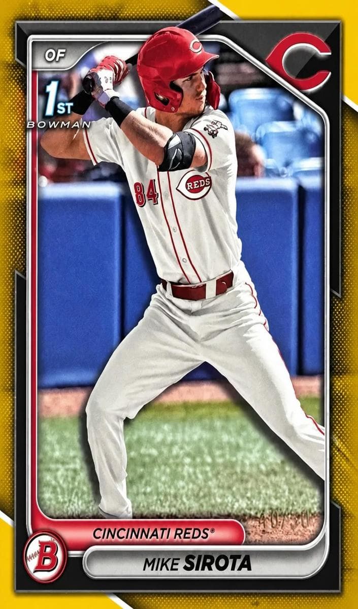 Mike Sirota trading card