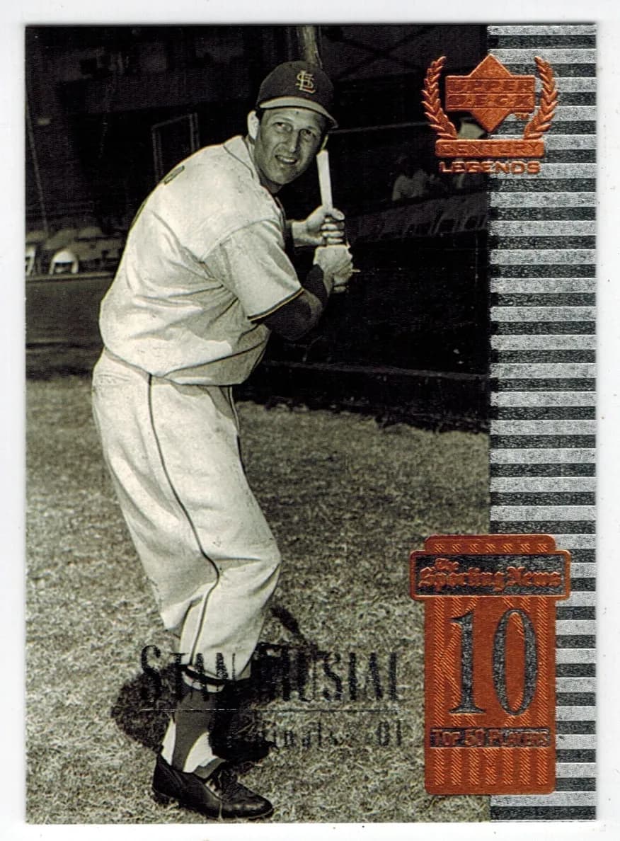 Stan Musial 1999 upper-deck Upper Deck Century Legends
