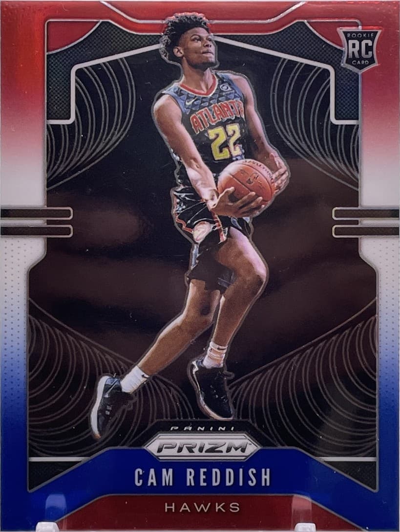 Basketball Cam Reddish 2019 Panini Prizm 2019 Panini Prizm blue-red
