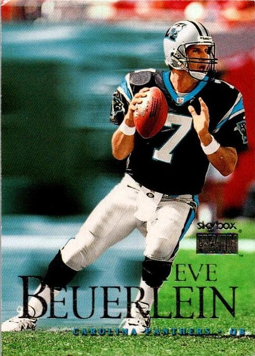 Steve Beuerlein 1999 fleer SkyBox Premium