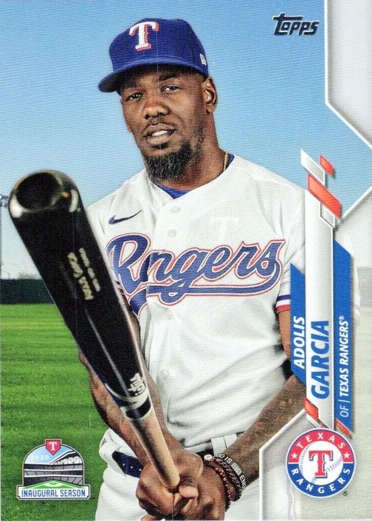 Adolis Garcia 2020 topps Topps Update