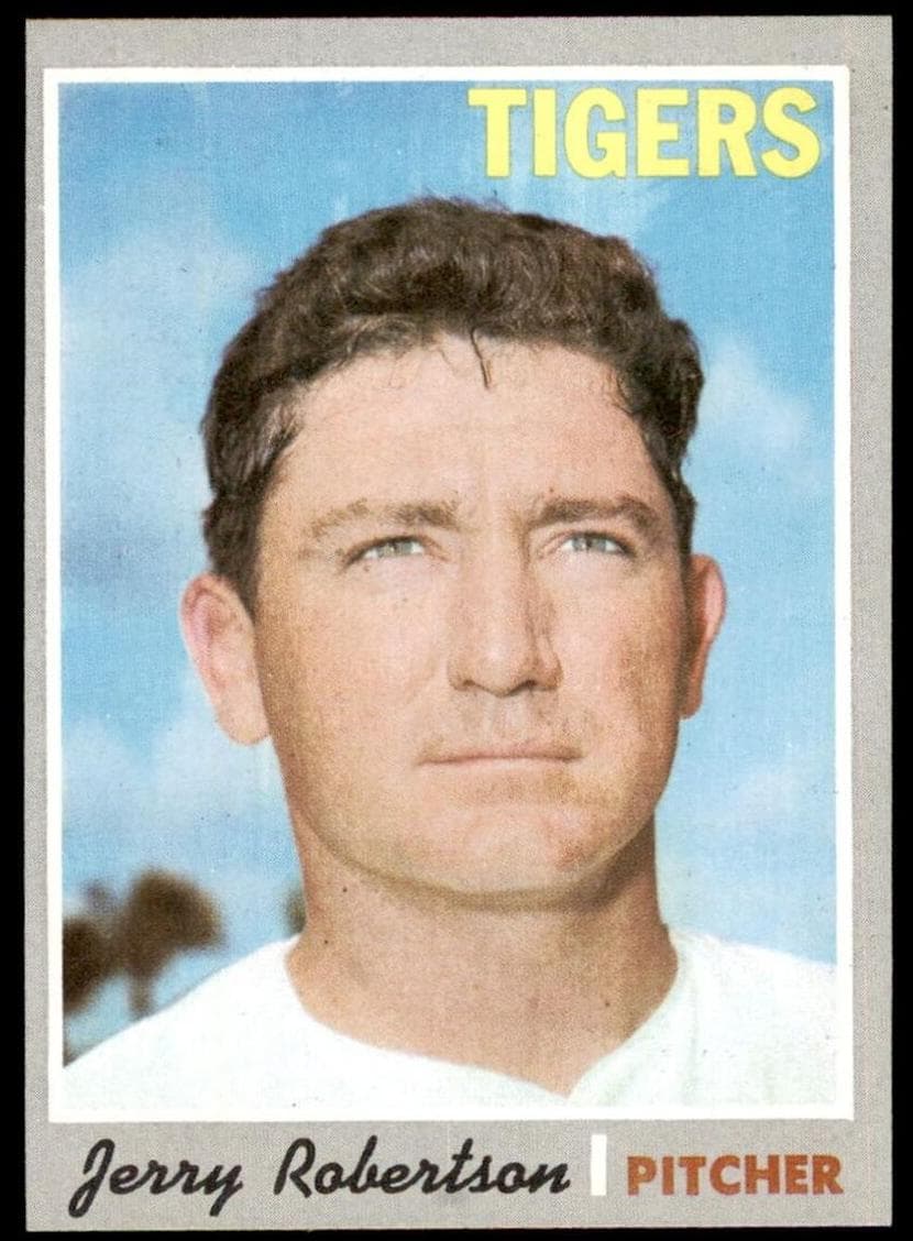 Jerry Robertson 1970 topps Topps