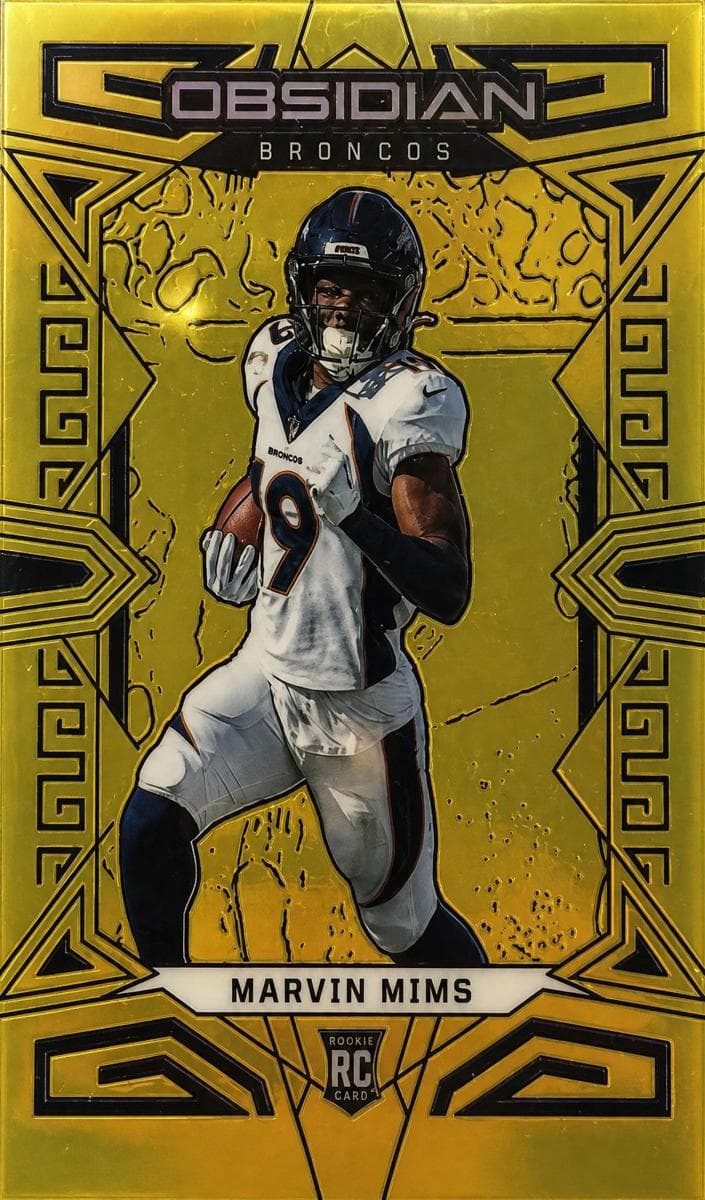 Marvin Mims 2023 panini Panini Obsidian