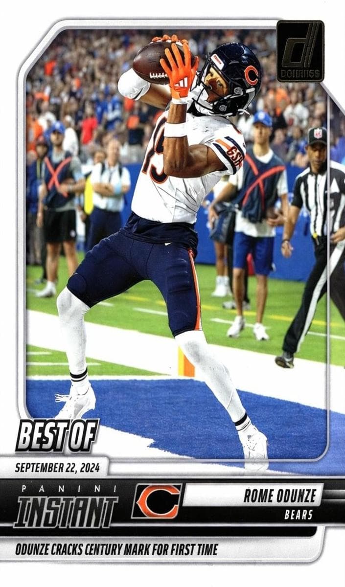 Rome Odunze 2025 panini Donruss