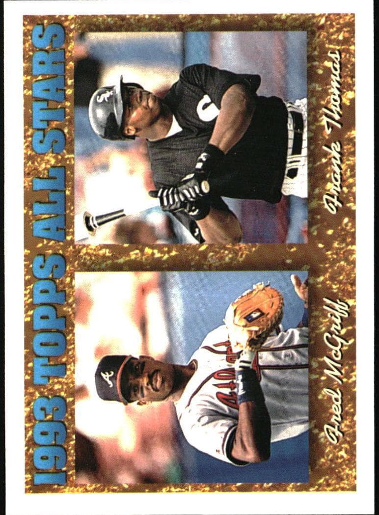 Fred McGriff / Frank Thomas 1994 topps