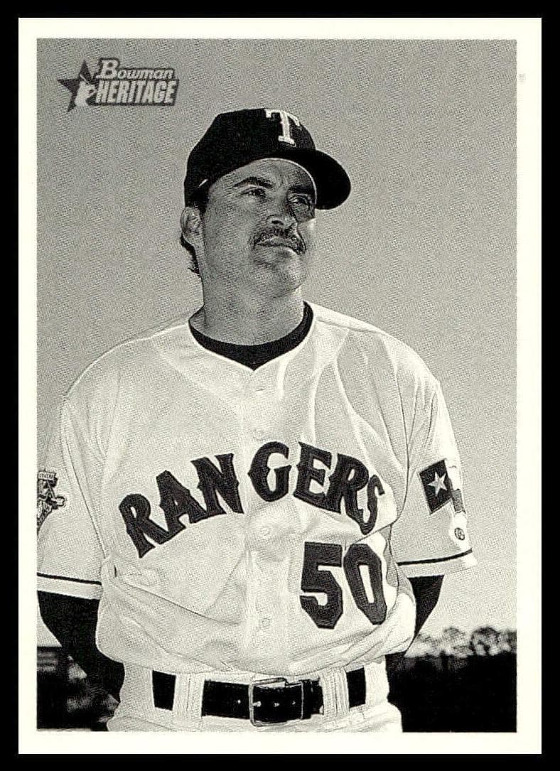 Rafael Palmeiro 2001 bowman Bowman Heritage