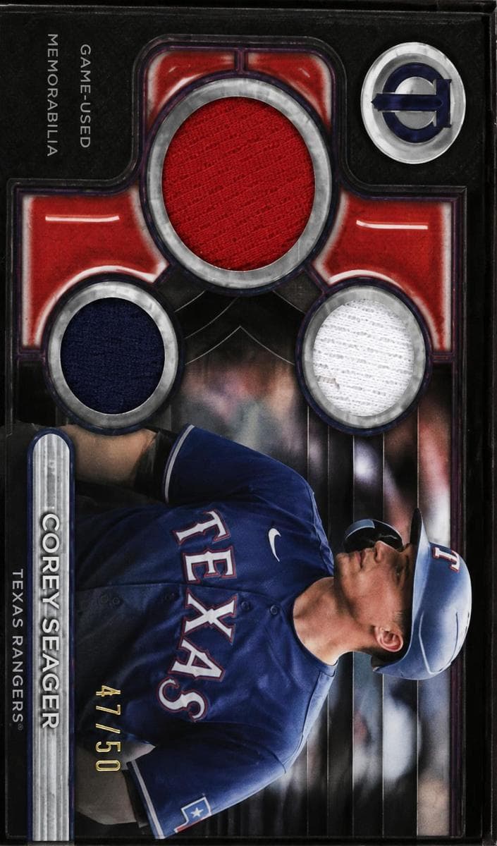 Corey Seager 2024 topps Topps Tribute