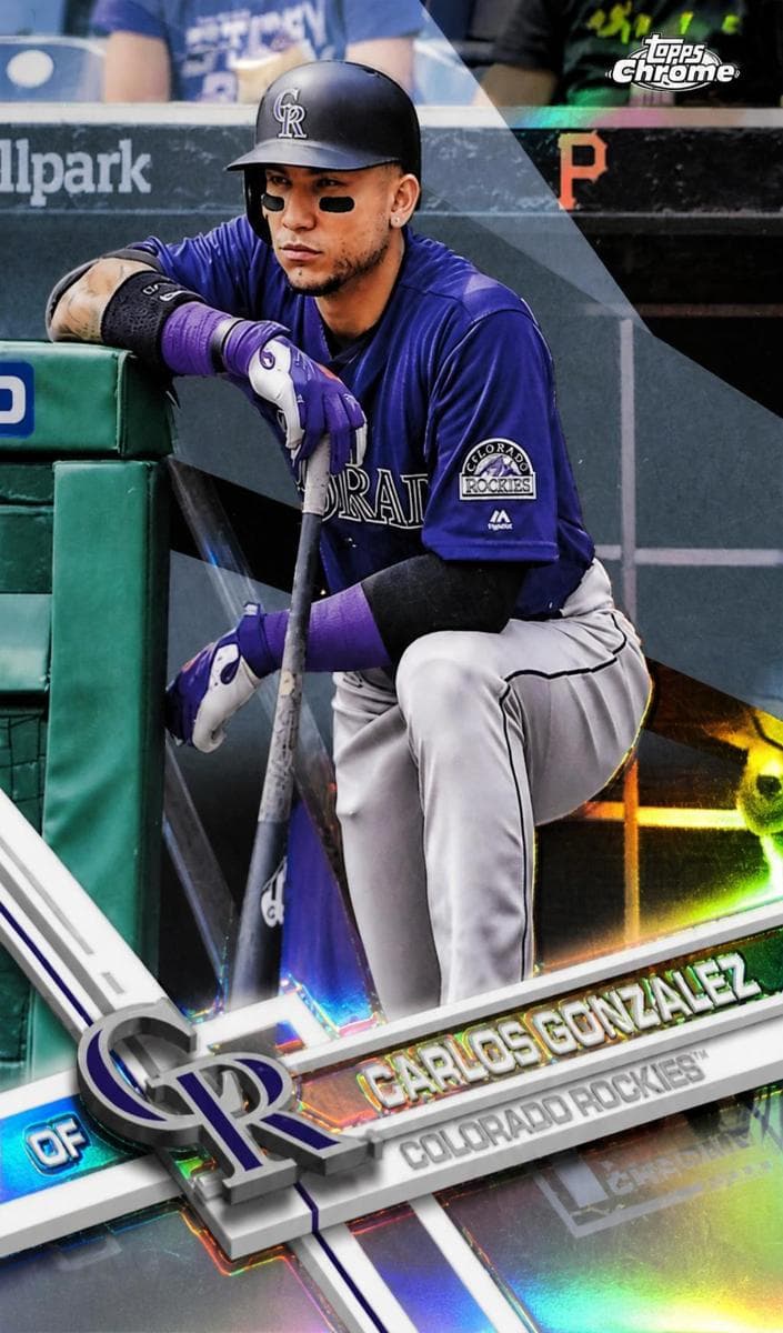 Carlos Gonzalez 2017 topps Topps Chrome
