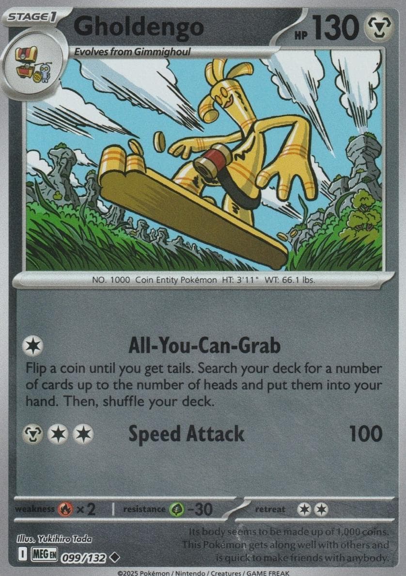 Gholdengo trading card