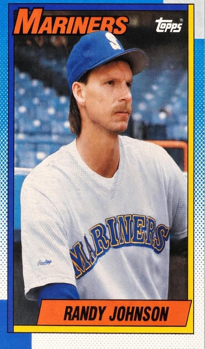 Randy Johnson 1990 topps O-Pee-Chee