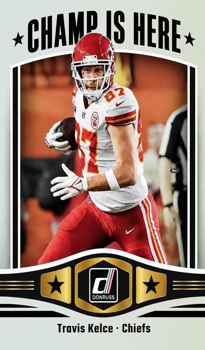 Travis Kelce 2023 panini Panini Donruss