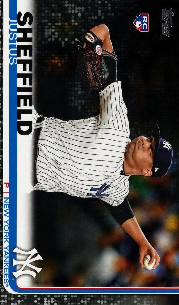 Justus Sheffield 2019 topps Topps