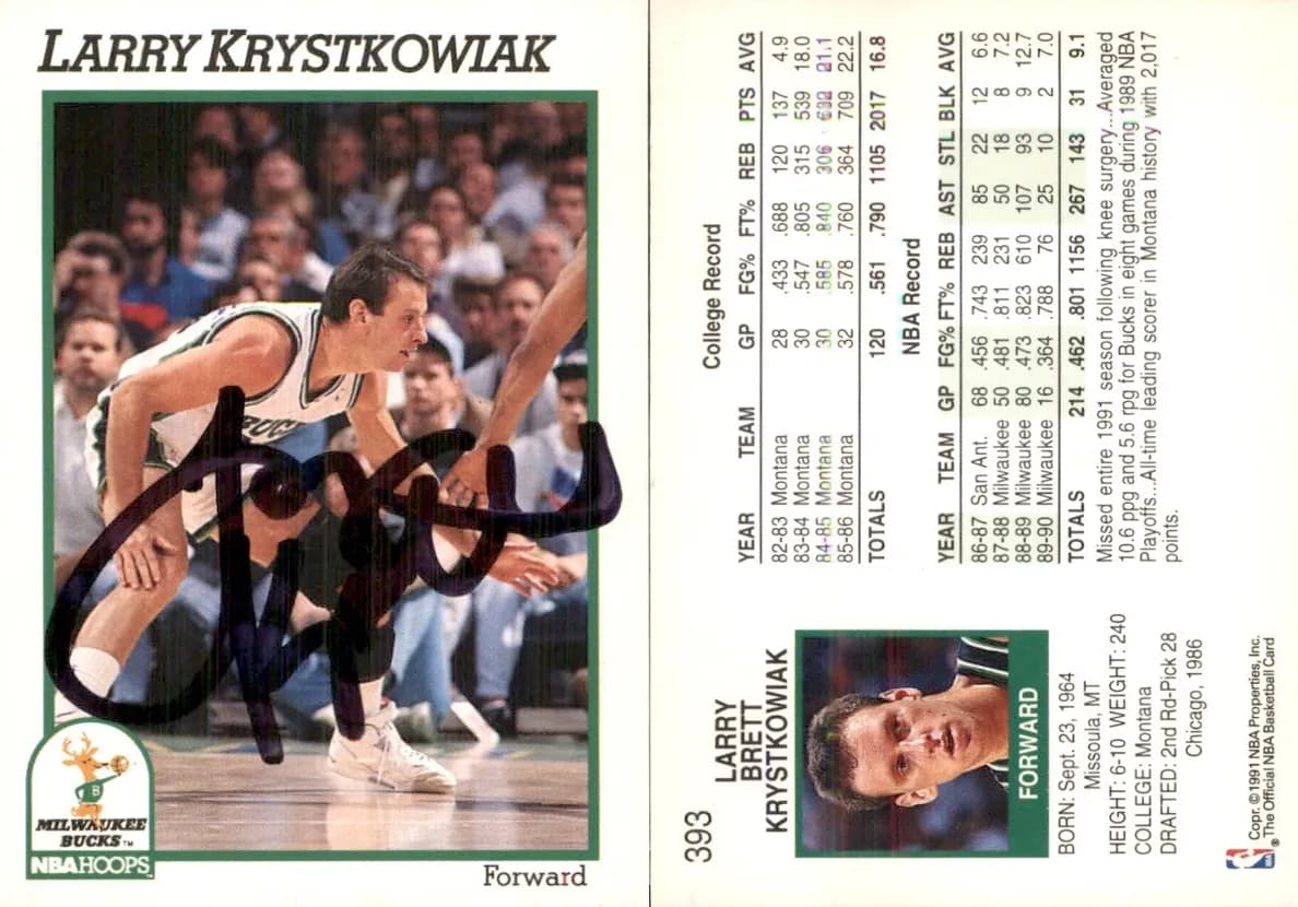 Larry Krystkowiak #393