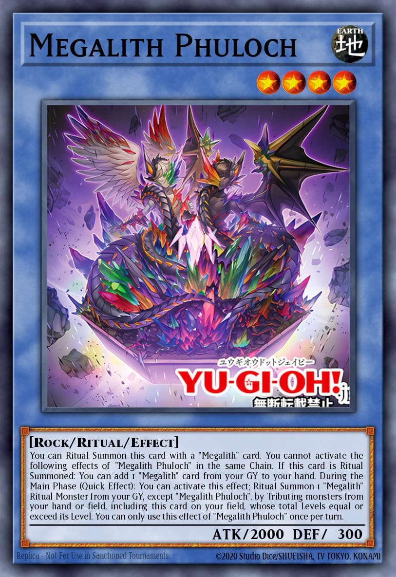Megalith Phuloch 2025 Yu-Gi-Oh! Doom of Dimensions