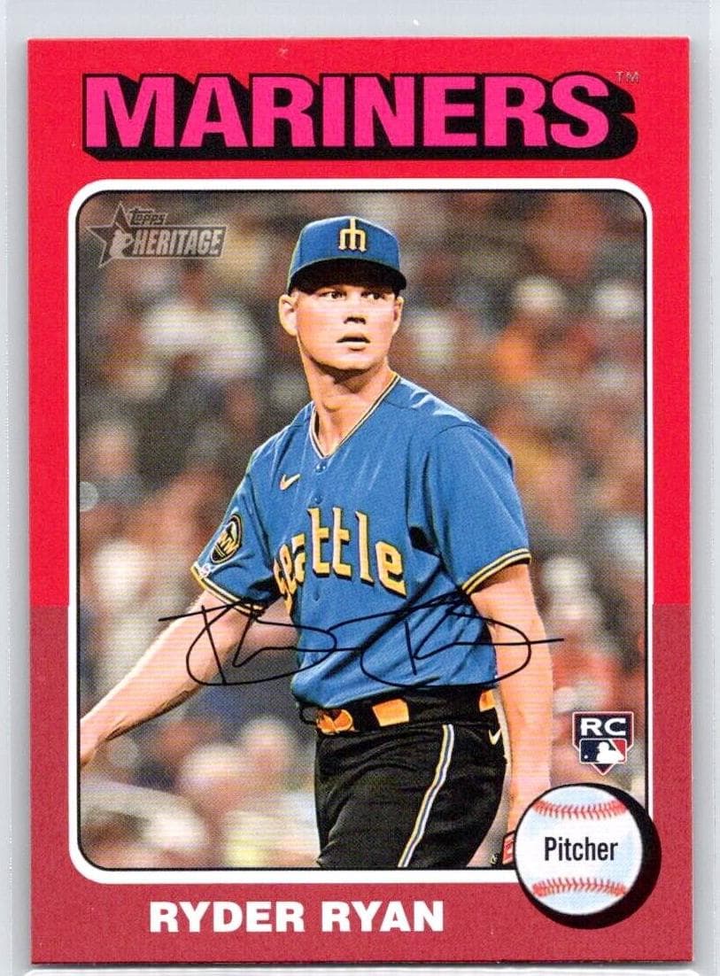 Ryder Ryan 2024 topps Topps Heritage