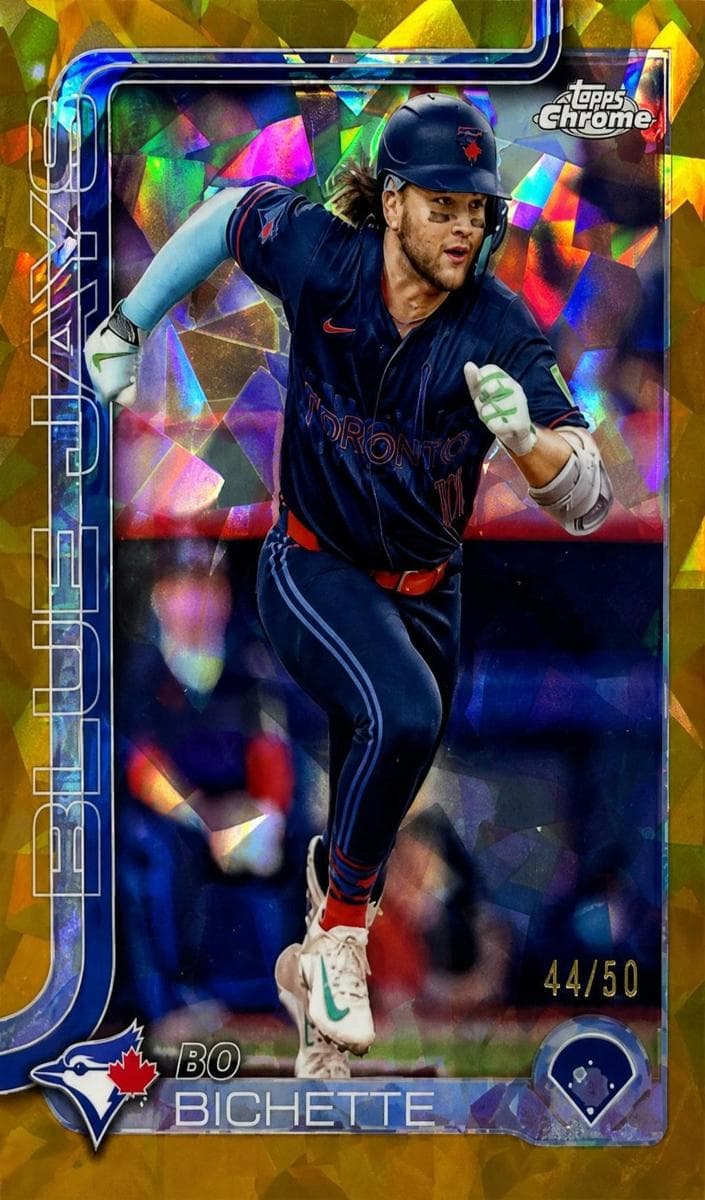 Bo Bichette 2025 topps Topps Chrome Sapphire