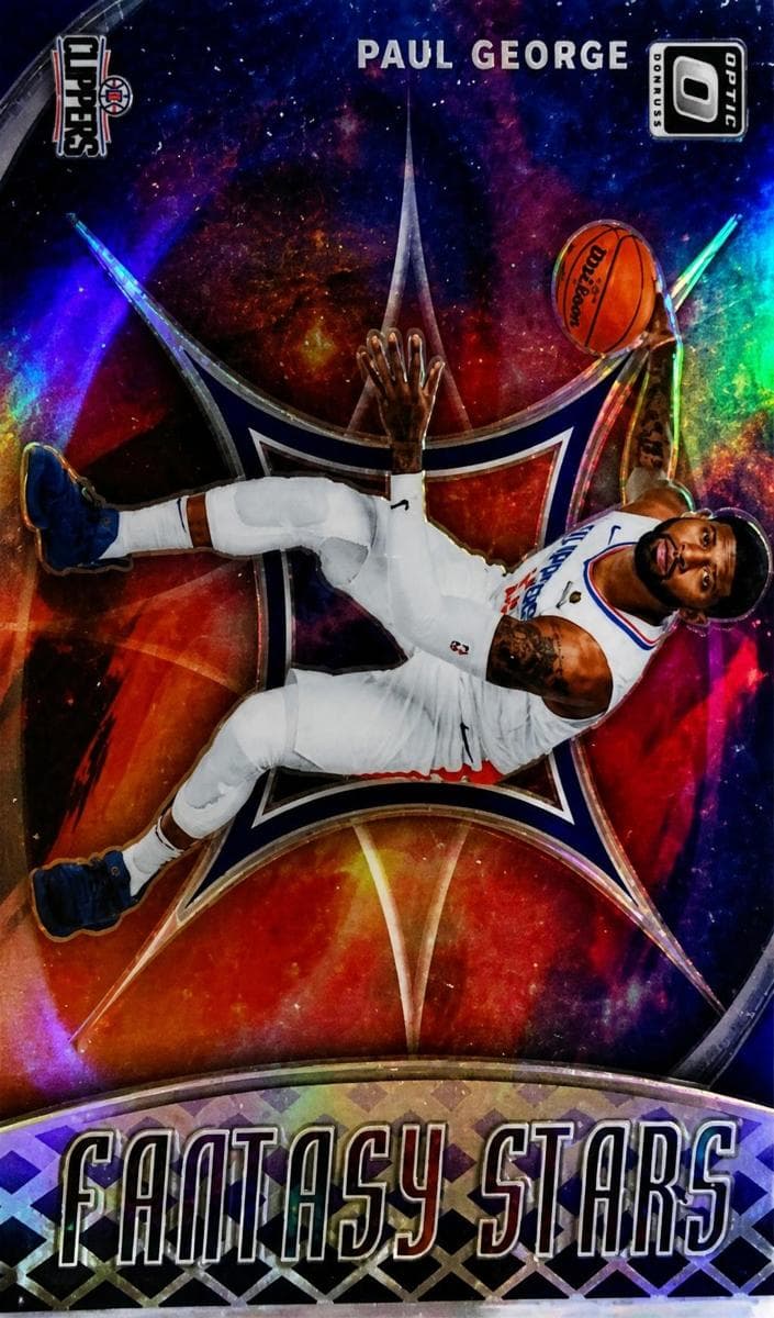 Paul George 2019 panini Donruss Optic