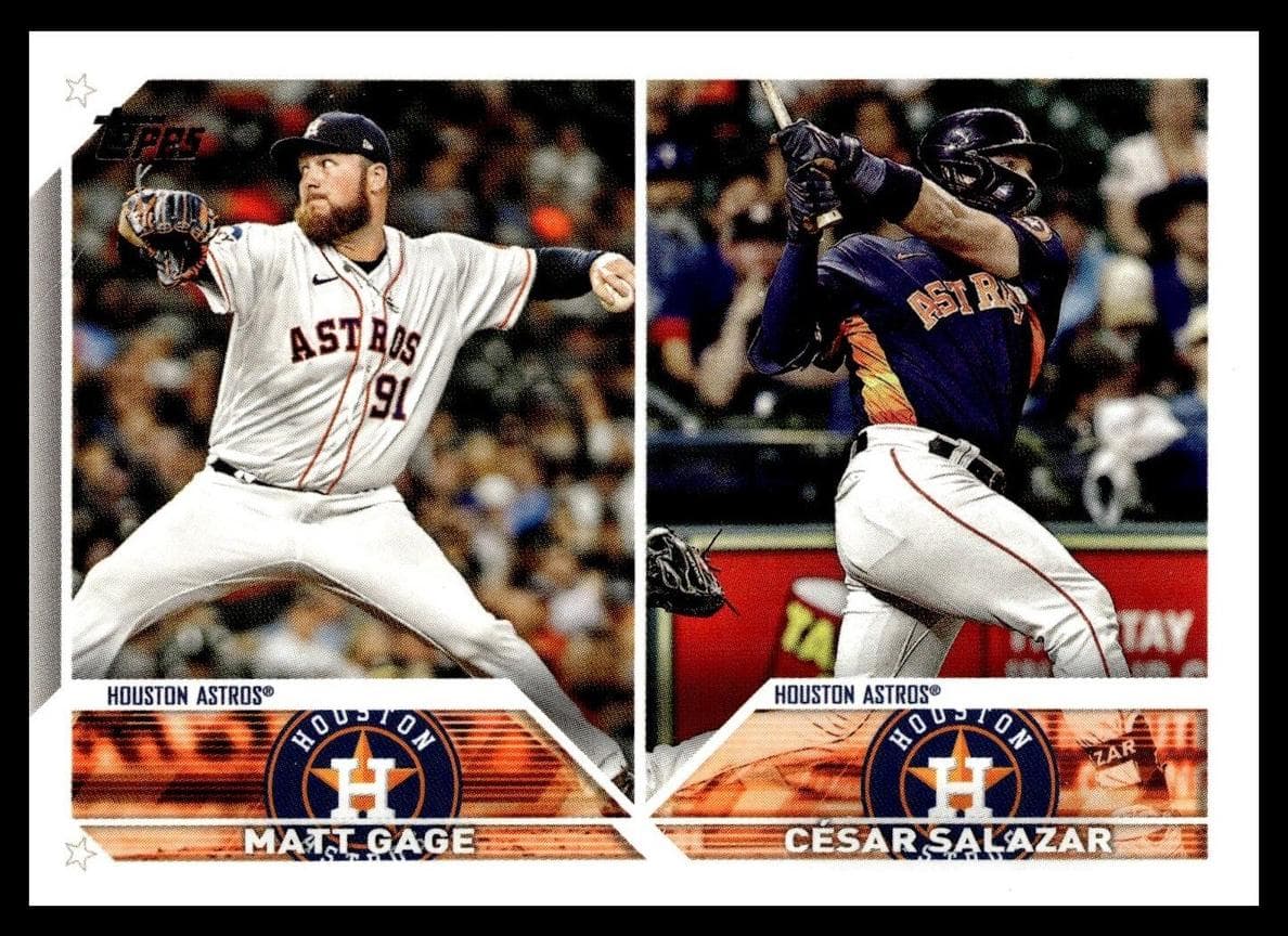 Matt Gage / Cesar Salazar 2023 topps