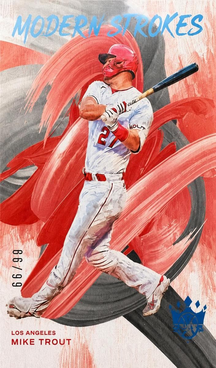 Mike Trout 2022 panini Panini Diamond Kings