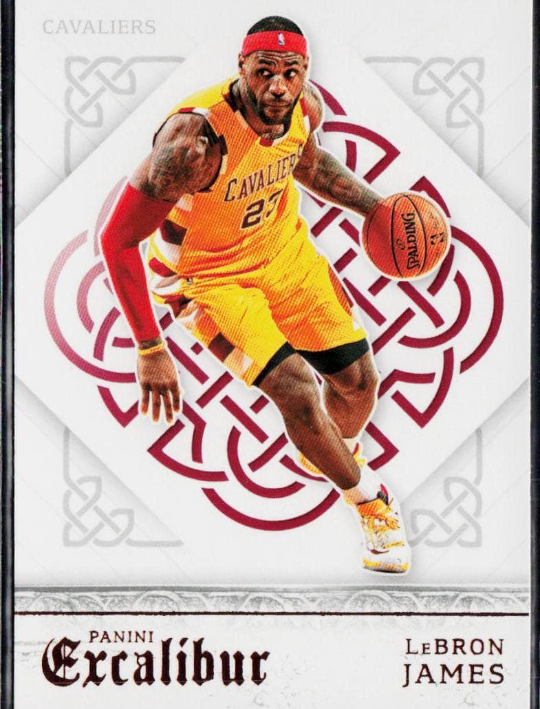 LeBron James 2015 panini Excalibur