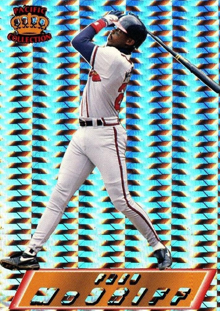 Fred McGriff 1995 unknown Pacific Prism