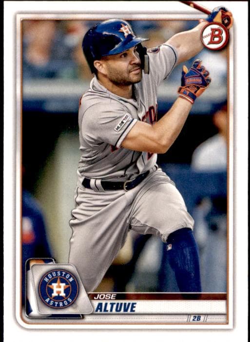 Jose Altuve 2020 bowman Bowman