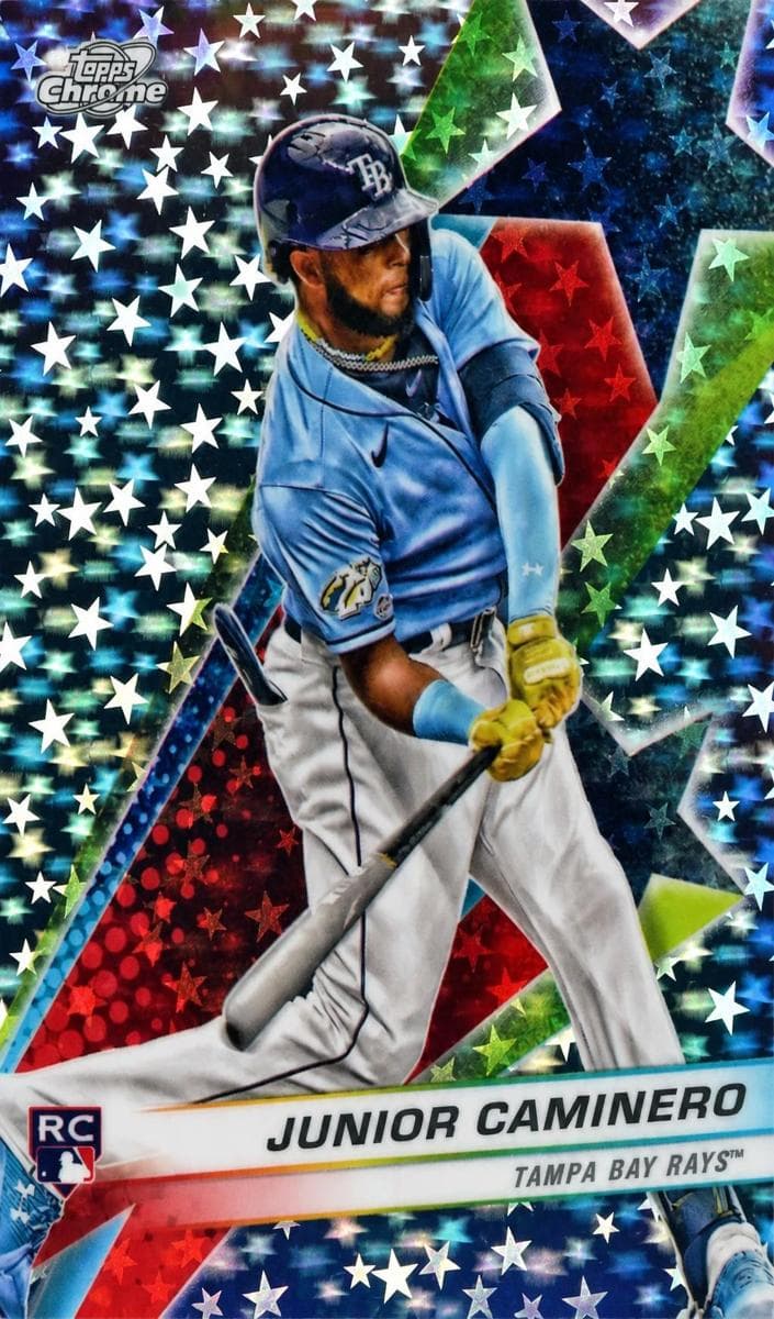 Junior Caminero 2024 topps Topps Cosmic Chrome