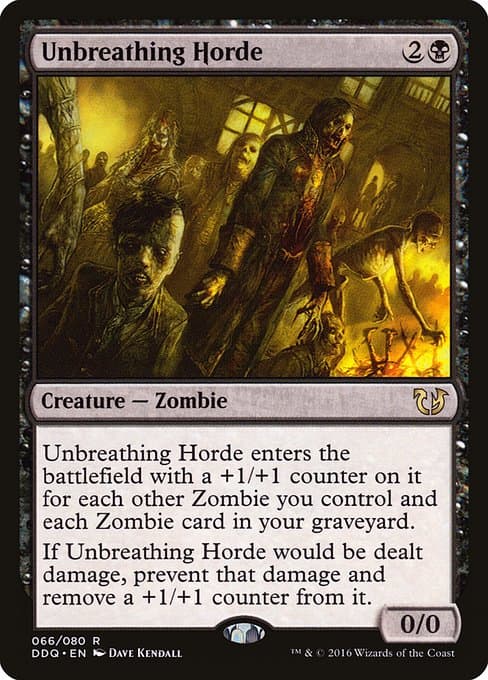 Unbreathing Horde 2022 Magic: The Gathering Starter Commander Decks