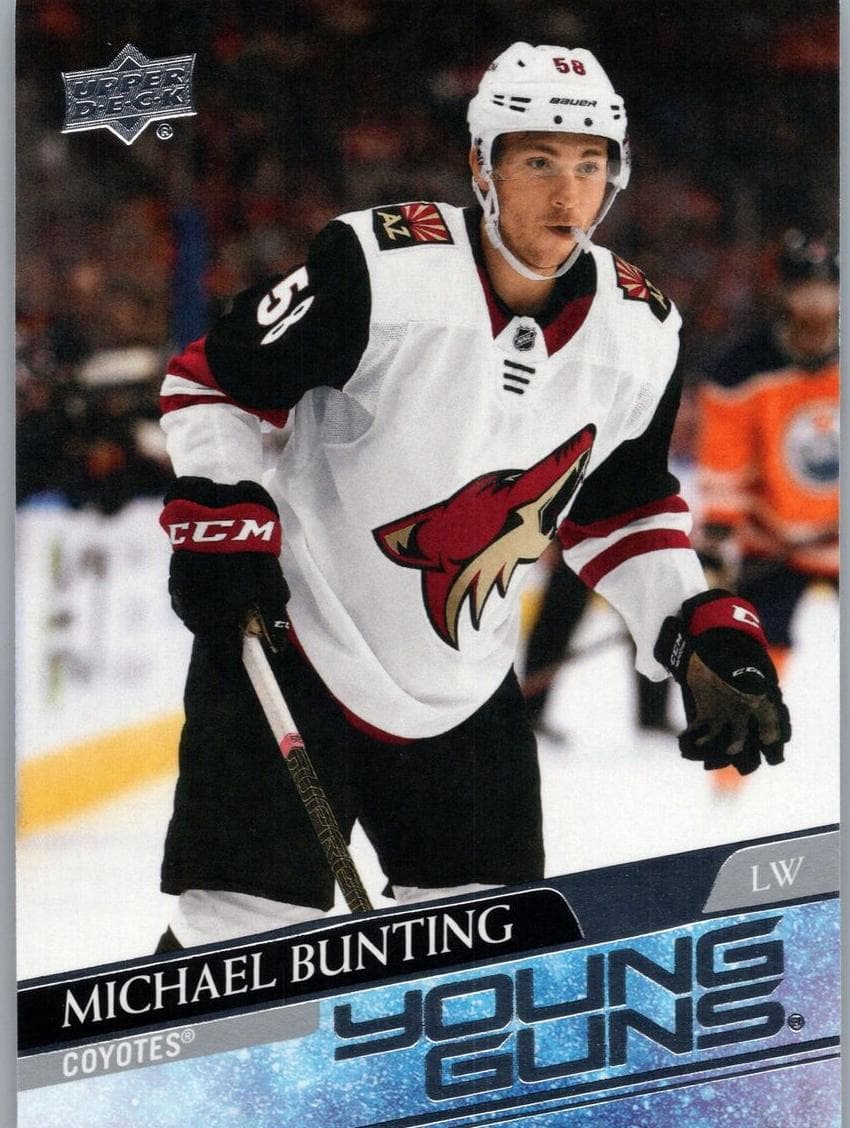 Michael Bunting 2020 upper-deck Upper Deck