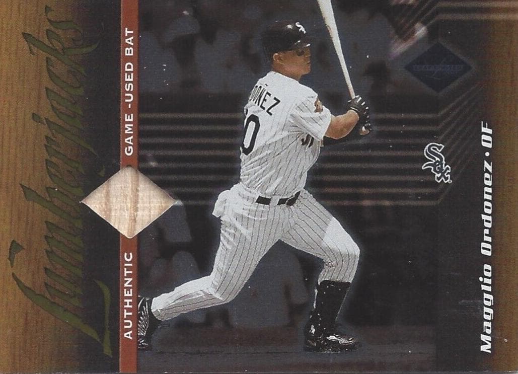 Magglio Ordonez 2001 leaf Leaf Limited