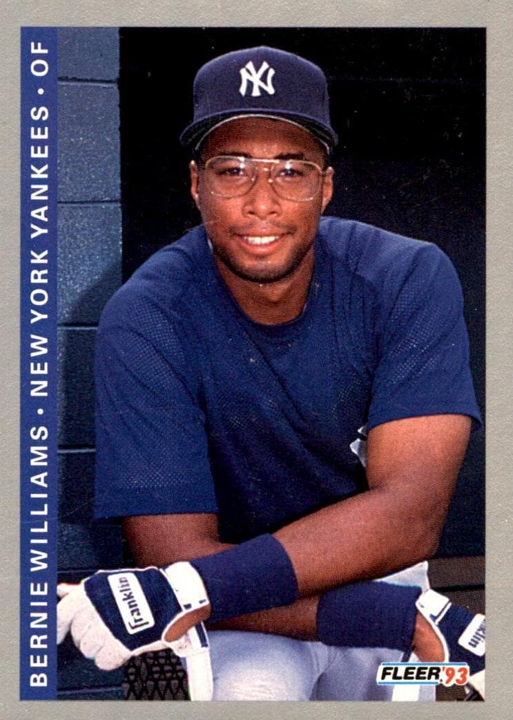 Bernie Williams 1993 fleer