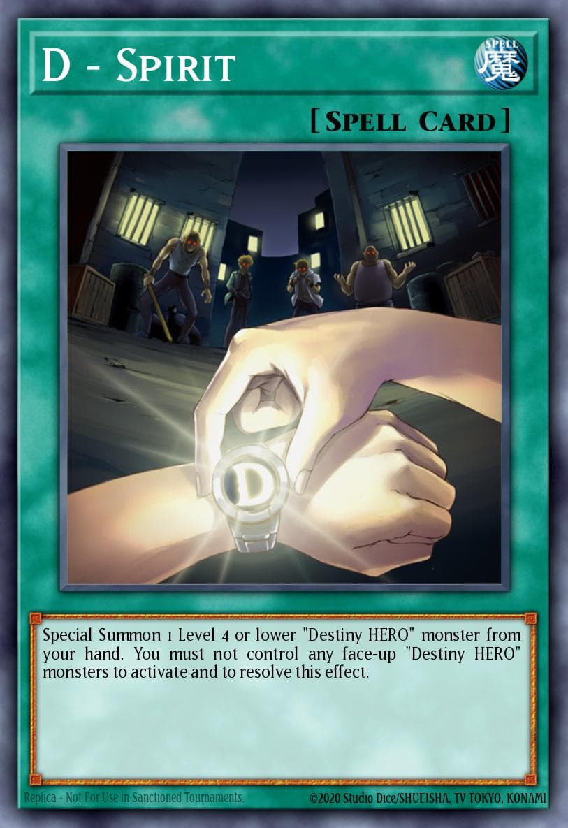 D - Spirit 2007 Yu-Gi-Oh!