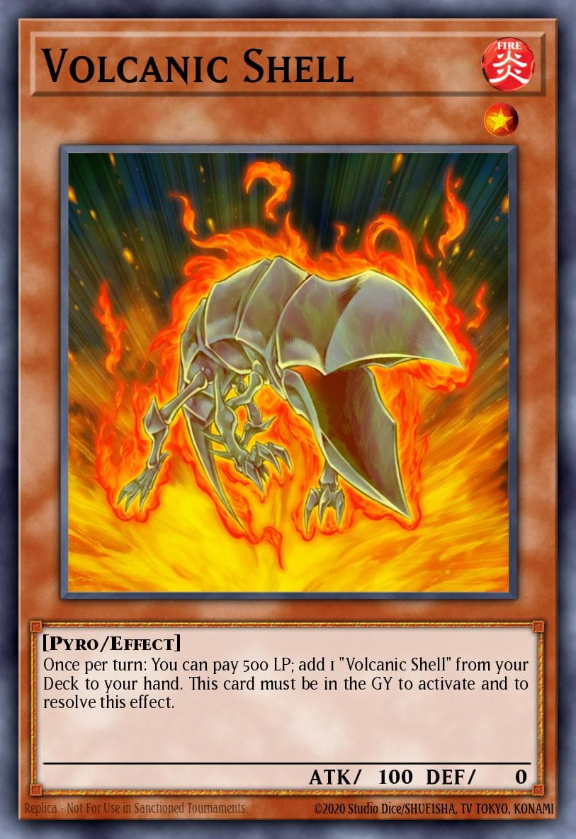 Volcanic Shell 2007 Yu-Gi-Oh!