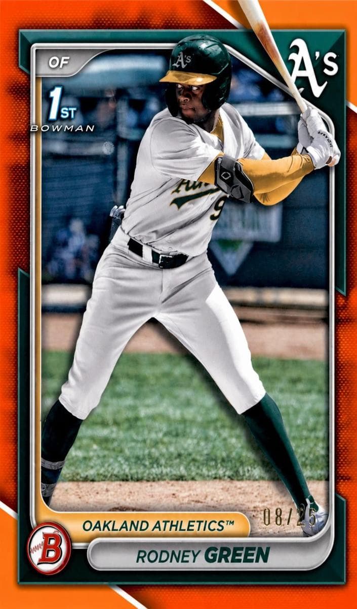 Rodney Green 2024 bowman Bowman Draft