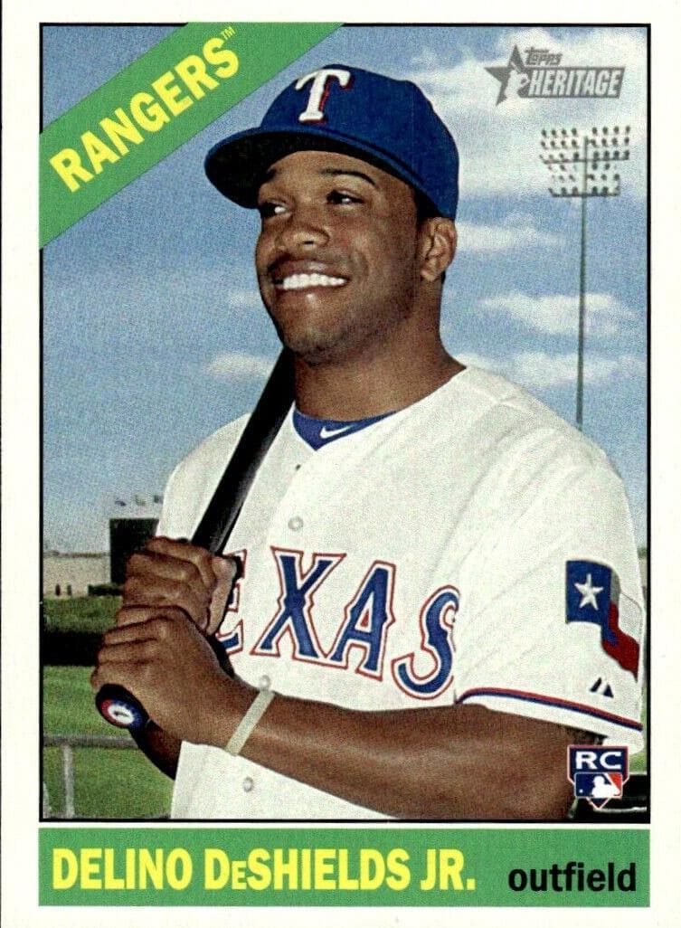 Delino DeShields Jr. 2015 topps Topps Heritage