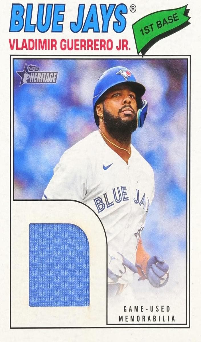 Vladimir Guerrero Jr. 2026 topps Topps Heritage