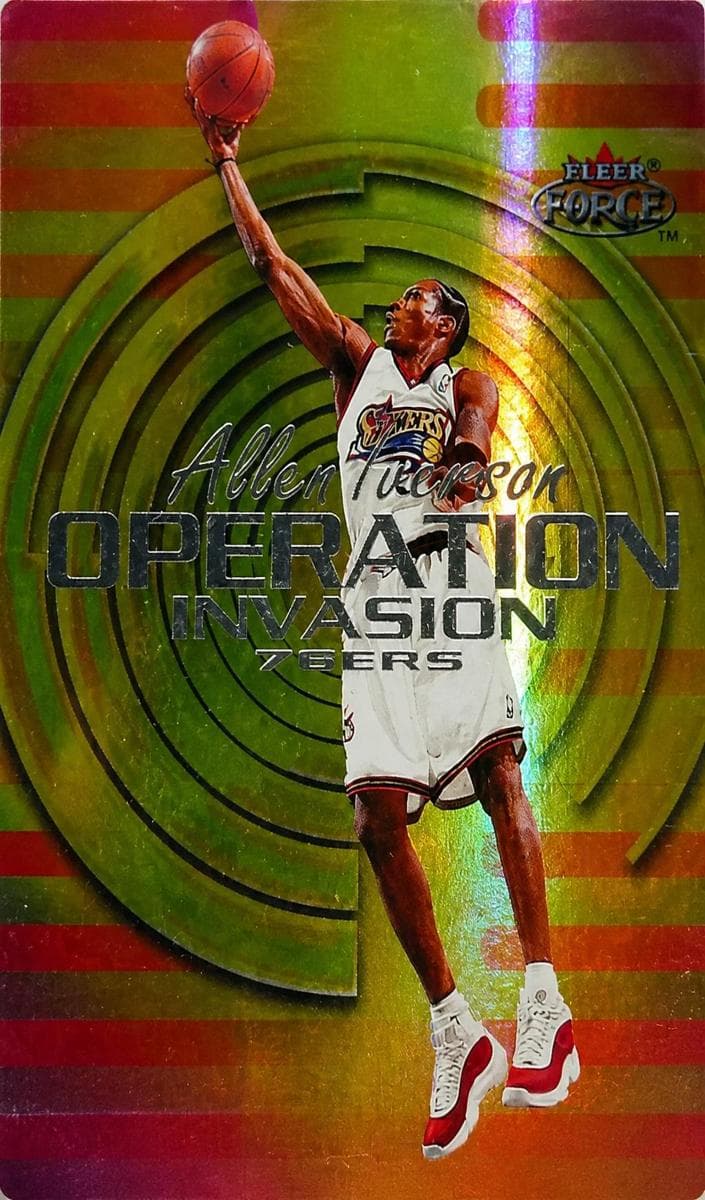 Allen Iverson 1999 fleer Force