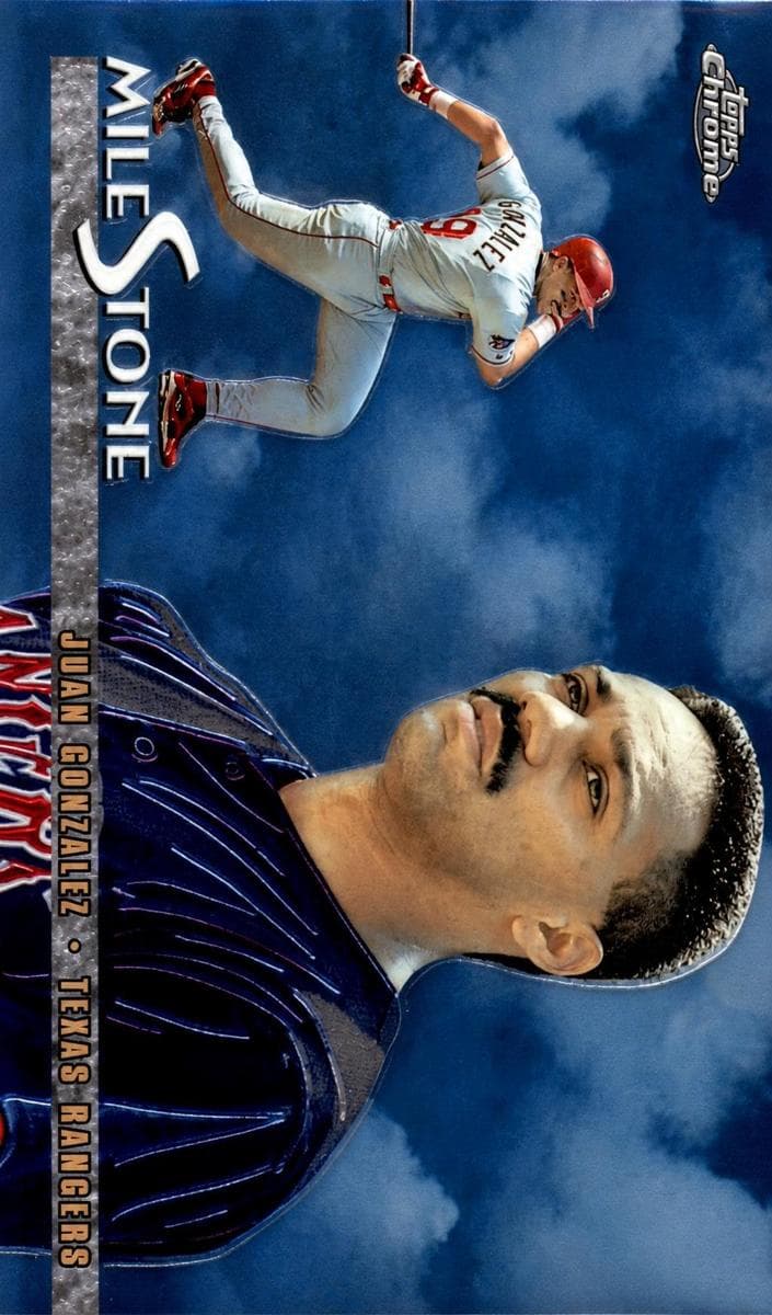 Juan Gonzalez 1998 topps Topps Chrome